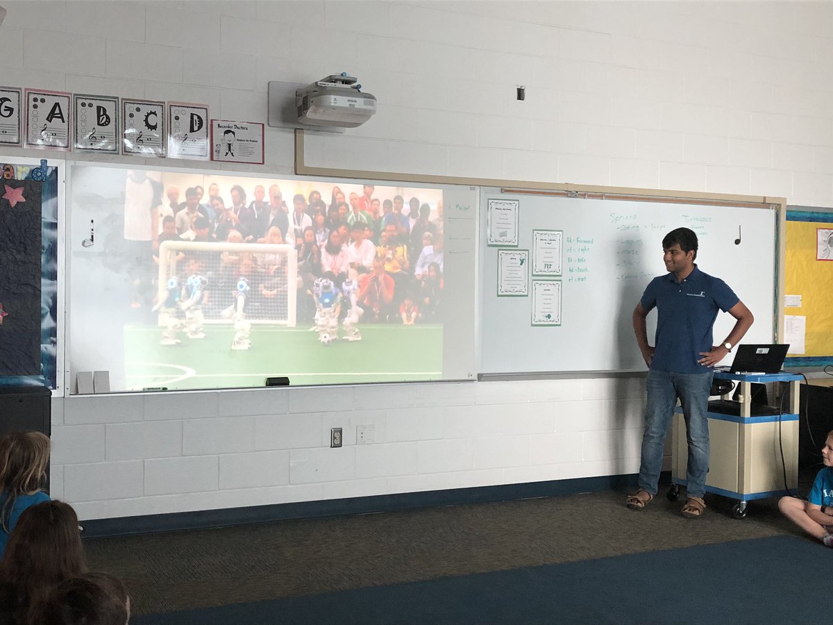 BeebeExplorers's tweet image. Huge thanks to Dev Seth @DukeU for being our guest speaker @MangumExplorers #CodeScoutsCamp today! 🏕💻💡✏️📕 Students enjoyed seeing different applications for coding and how you are studying coding self-driving cars. #weareDPS