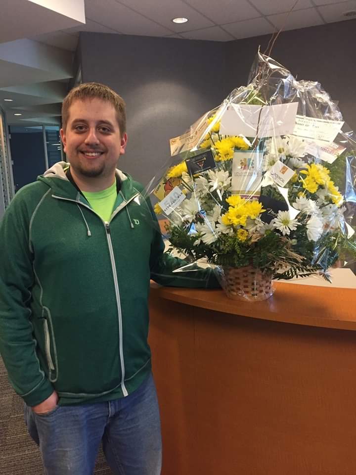 Look at this great gift basket I won from the <a href="/FrederictonYMCA/">YMCA of Fredericton</a>!
I bought a ticket at the Fredericton Garison Market yesterday. 
All proceeds from the raffle went to YMCA's single parent program, Family Friend and to the Strong Kids campaign. 
#Fredericton