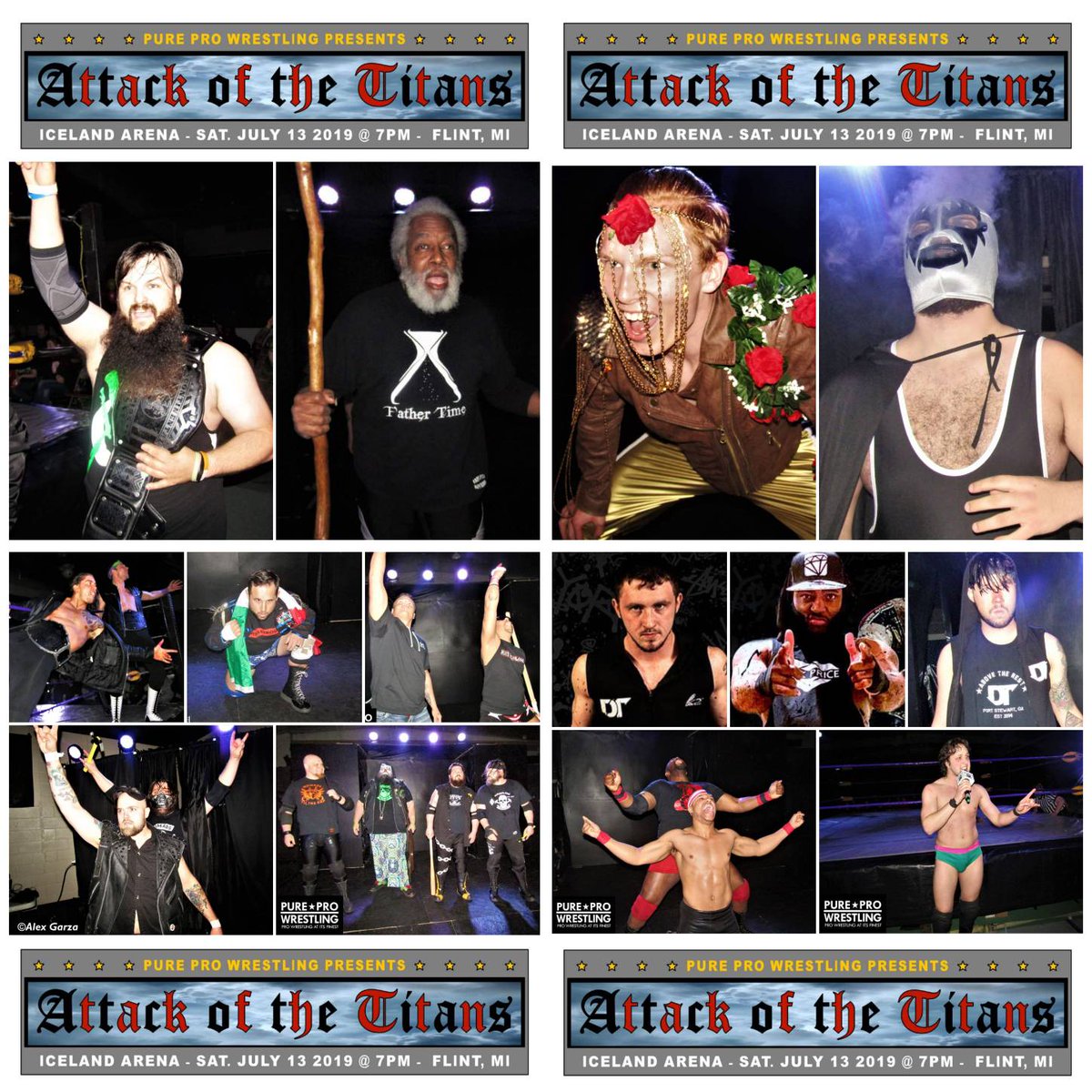 PPWPower's tweet photo. TOMORROW NIGHT! Don't miss #AttackOfTheTitans - Saturday July 13 at Flint Iceland Arenas!
TIX👇 https://t.co/To8NaVRbpN
#ProWrestling #indywrestling #supportindywrestling #Flint #Michigan #flintmichigan #WrestlingCommunity #PPW #pureprowrestling #wwe #aew #roh #Impact #nxt https://t.co/6MuOZ21Sys