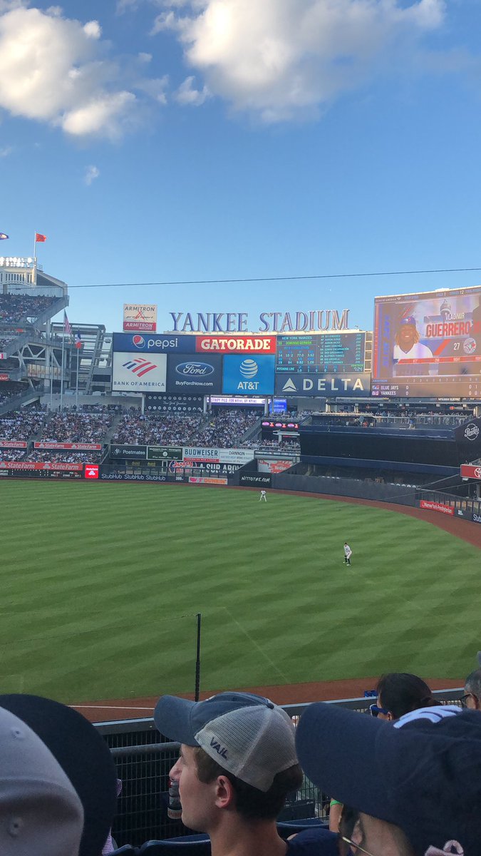 Yankee Stadium with the family!!