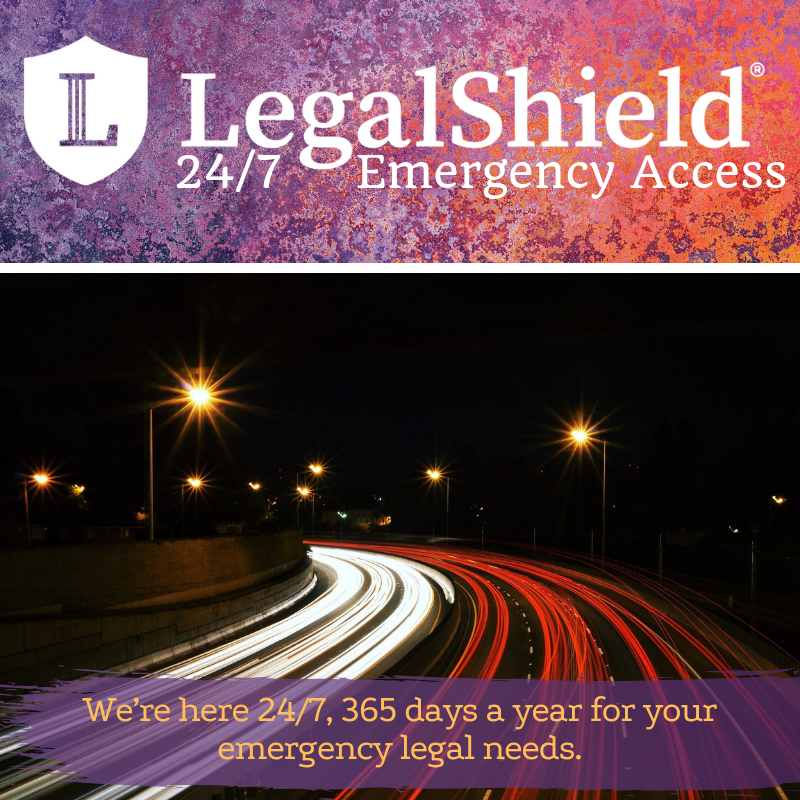 legalshield's tweet photo. Life moves fast and accidents happen when we least expect them. At LegalShield, we're available 24/7, 365 to assist in covered emergency situations! Just call 877.825.3797 for after hours emergencies.
#LegalShield #EmergencyAccess #BeTheChange #ABetterWorld https://t.co/NTAjbGZMhV