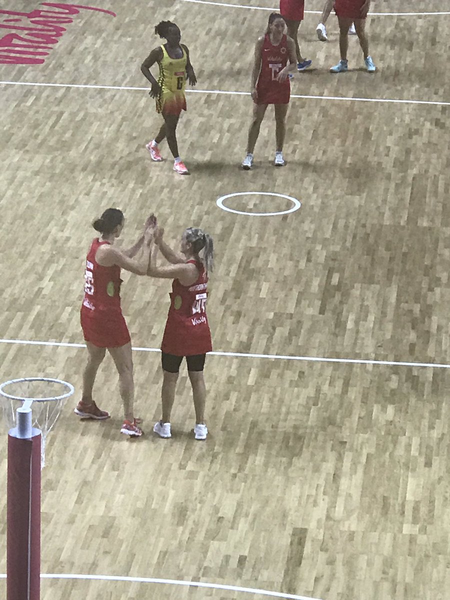 EmmaLFerns's tweet photo. And the best news ever to see @nataliesymone take to court for @EnglandNetball #NatsBack https://t.co/rOKkriAmOf