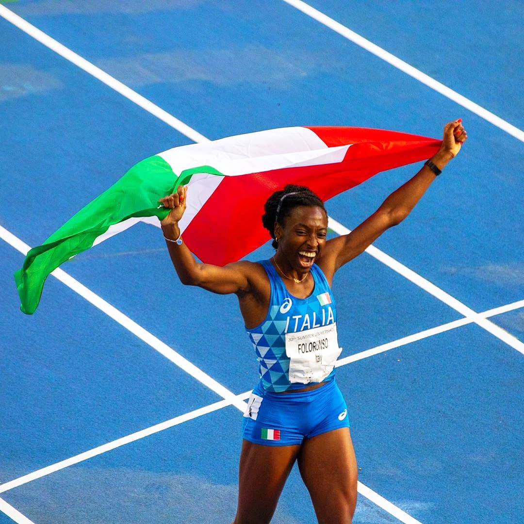 AyomideFoloruns's tweet photo. #WorldUniversityChampion🥇 #Universiade2019 #400hs #54.75 #PB #RoadToTokyo2020
#ThankYouJesus🙏🏾 #ChiedetemiSeSonoFelice #Atletica 
@Napoli2019_ita @atleticaitalia @ffooatletica @CusParma @unipr https://t.co/sALMLkoOEA