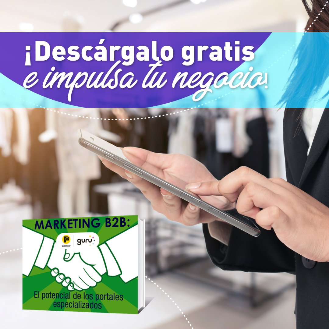 Descarga gratis este ebook de la #BibliotecaPublicar y conoce cada una de las ventajas que tiene para tu negocio, el promocionar tus productos/servicios en un portal especializado. -> bit.ly/2XuLBNT