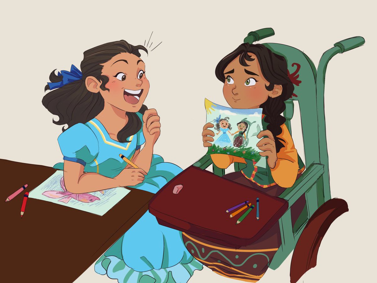 magicwithinpc's tweet photo. #fanartfriday π¨
Oh my gosh! How amazing is this gorgeous drawing from our beautiful Lady G πΈπ» aka @MissNobodius π
Isa and Cristina are sooo precious and we just love this picture of them both! Amazing Job, Lady G! β€οΈπ€©π
#ElenaofAvalor #bestfriends #magicwithinsquad https://t.co/rQhsYxFtVC