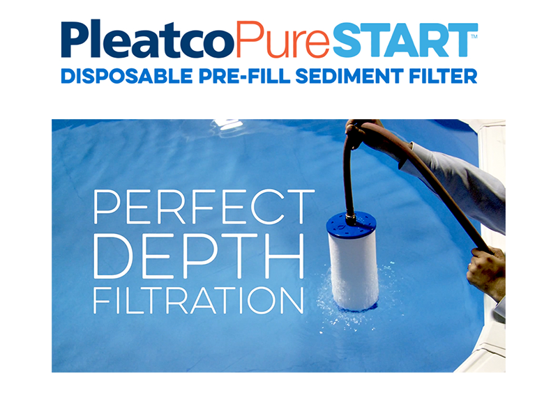 PleatcoPoolSpa's tweet photo. Disposable Pleatco #PureStart sediment #FilterCartridges are made from unique melt-spun filtration technology for perfect depth filtration.
#CleanWater #Filtration
#Pool #Spa https://t.co/dvfqQ48rv3