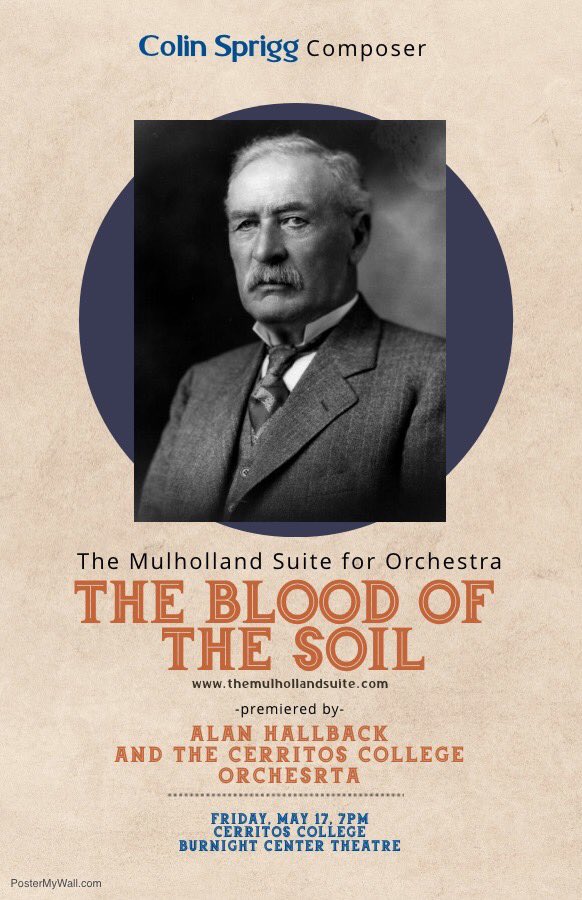 ThePitchMovie's tweet photo. The Blood of the Soil, a movement from The Mulholland Suite for Orchestra, I composed for a short film about LA's William Mulholland. We were officially selected into the Hollywood Dreams IFF competing for Best Score in a Short Film. #Hollywooddreams #hdiff #aof #actiononfilm https://t.co/JOufb013Ha