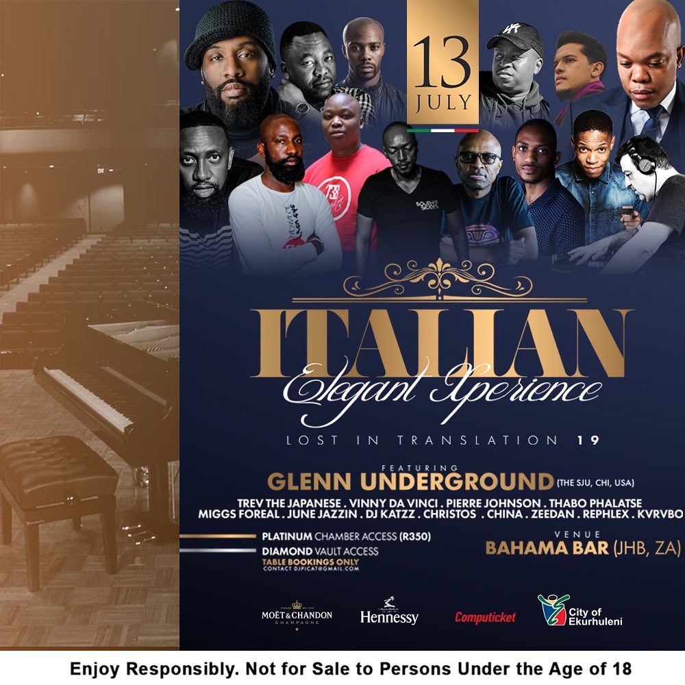 thumi_emmanuel's tweet photo. THE ITALIAN ELAGANT XPERIENCE
๐พ. By @PicatDaItalian @BahamaBar_SA ๐ฅ๐ฅ๐ฅ๐ฅ๐ฅ
#IEX
#LIT19
#Expensive
#LostInTranslation19
#ItalianElegantXperience https://t.co/FF8YUE3JjR