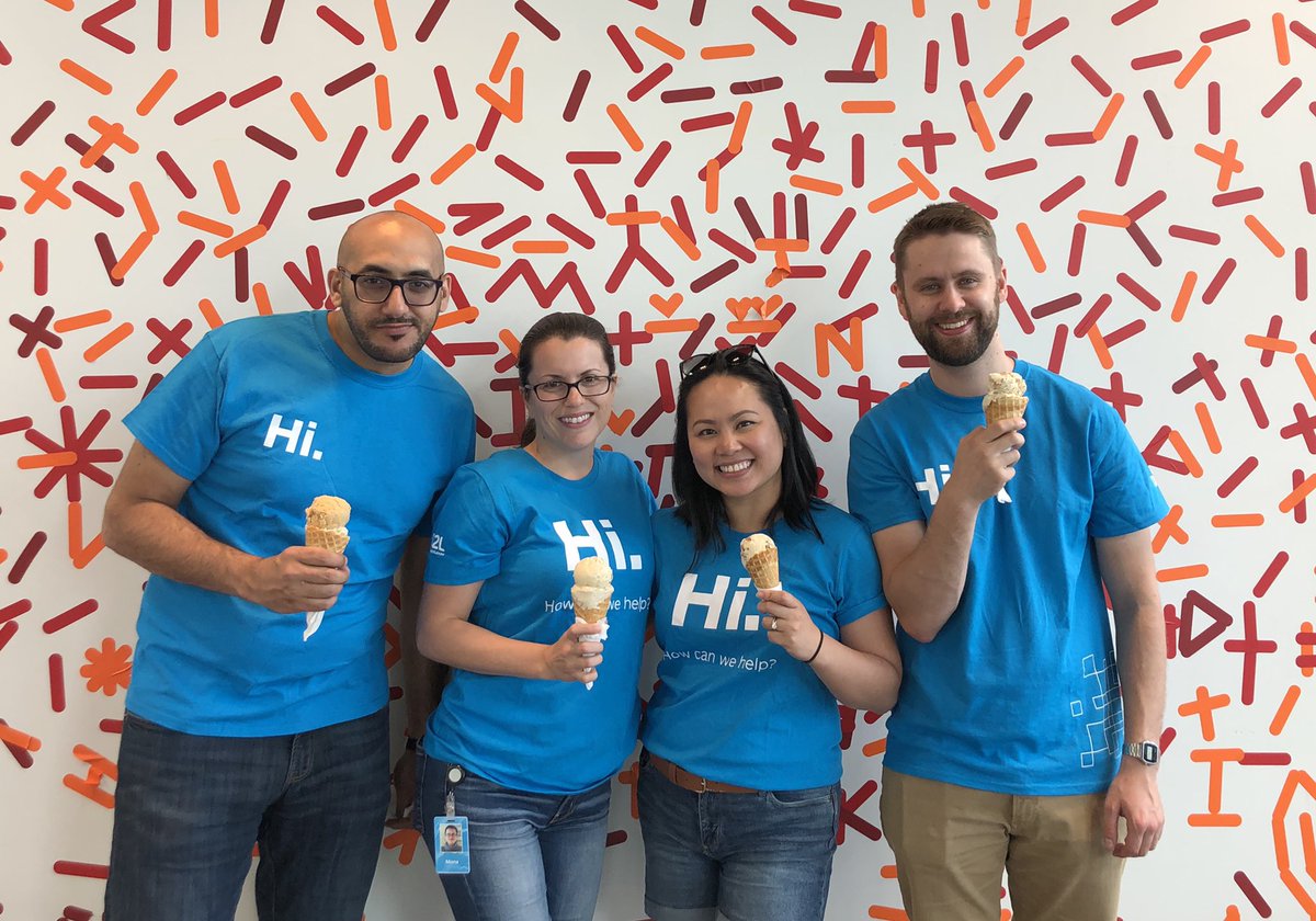 imandylam's tweet photo. @D2L crew setting up for #CruisingOnKing in #DTKitchener! And a well-deserved ice cream break at @fourallicecream #KitchenerEvents #D2LSummer https://t.co/V0aErma44x