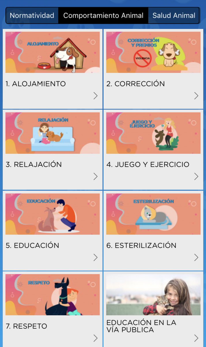 clarasandoval's tweet photo. ¿Ya descargaron nuestra app #DistritoAppnimal? Aquí podemos encontrar información importante sobre salud y comportamiento animal que nos ayudarará a ser cada día mejores con nuestros animales. ❤️🐶🐱❤️ https://t.co/yH02Ngz1Gv