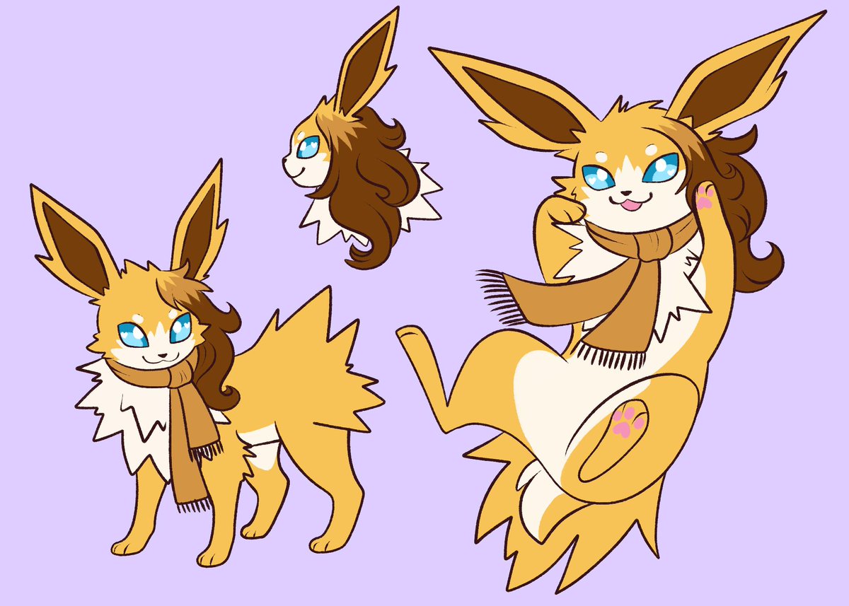 pic.twitter.com/C0ssWFh1o0. drew myself as a jolteon! 