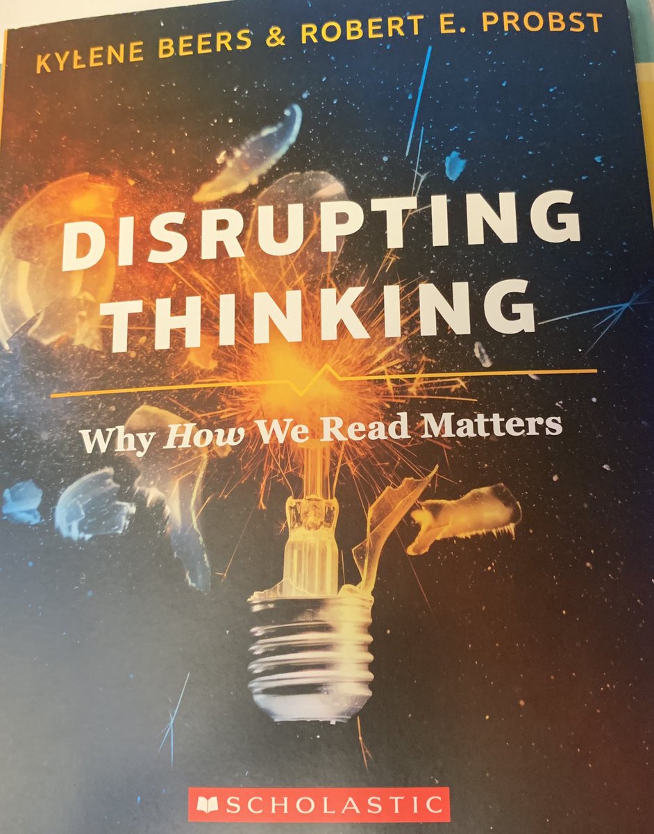 jaclynnmichaela's tweet photo. “Be Brave. You aren’t thinking outside of the box. You’re hunting for a new one.” This is the book I’ve been searching for.... @NISDStevensLib @NISD @BayardoZinnia #disruptyourthinking https://t.co/X6efODf6yq