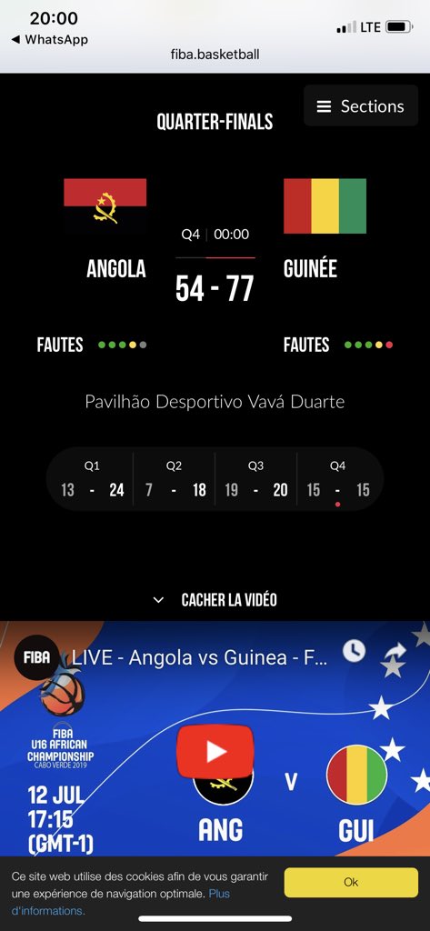 MrDamaro's tweet photo. Victoire du Syli U16 24 points d’écart devant l’Angola en 1/4 de finale pace désormais aux 1/2 #GenerationDoree https://t.co/FV6R3XHrr8
