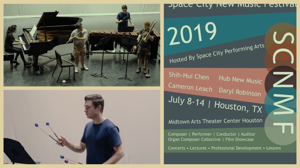 Roverbird_Music's tweet photo. The Silver Fountain for chamber ensemble will have its premiere tonight at 7pm at MATCH in Houston. Special thanks to the amazing performers: Mike Avitabile, Jacob Elkin, Cameron Leach and Yang Ting-Ting.
#spcnmf #spcnmf2019 #spacecitynewmusicfestival
#spacecityperformingarts https://t.co/5xpDpmzSLi