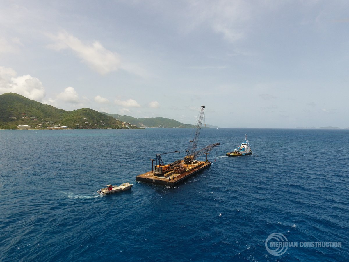 MeridianBVI's tweet photo. On to the next project.... https://t.co/yq6NmMtBms