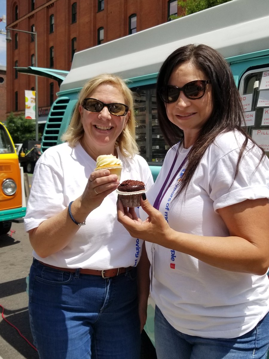 RideRTD's tweet photo. We have cupcakes! This party just got real. #RTDis50 https://t.co/1DhdZzdbdk