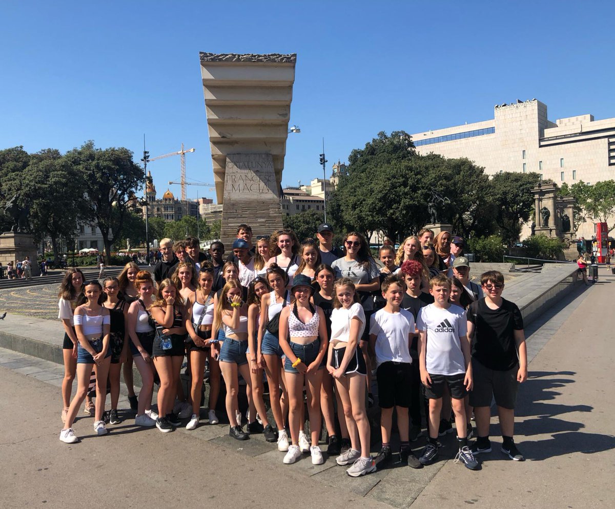 Barcelona day 4! Today we visited Barcelona again and spent some time in <a href="/PlazaCatalunya/">Plaza Catalunya</a> before admiring la Sagrada Familia and other brilliant monuments by #gaudi 
#lastdayinbarcelona #brilliantday #Spain #activitiesweek <a href="/stkathsschool/">St Katherine's</a>