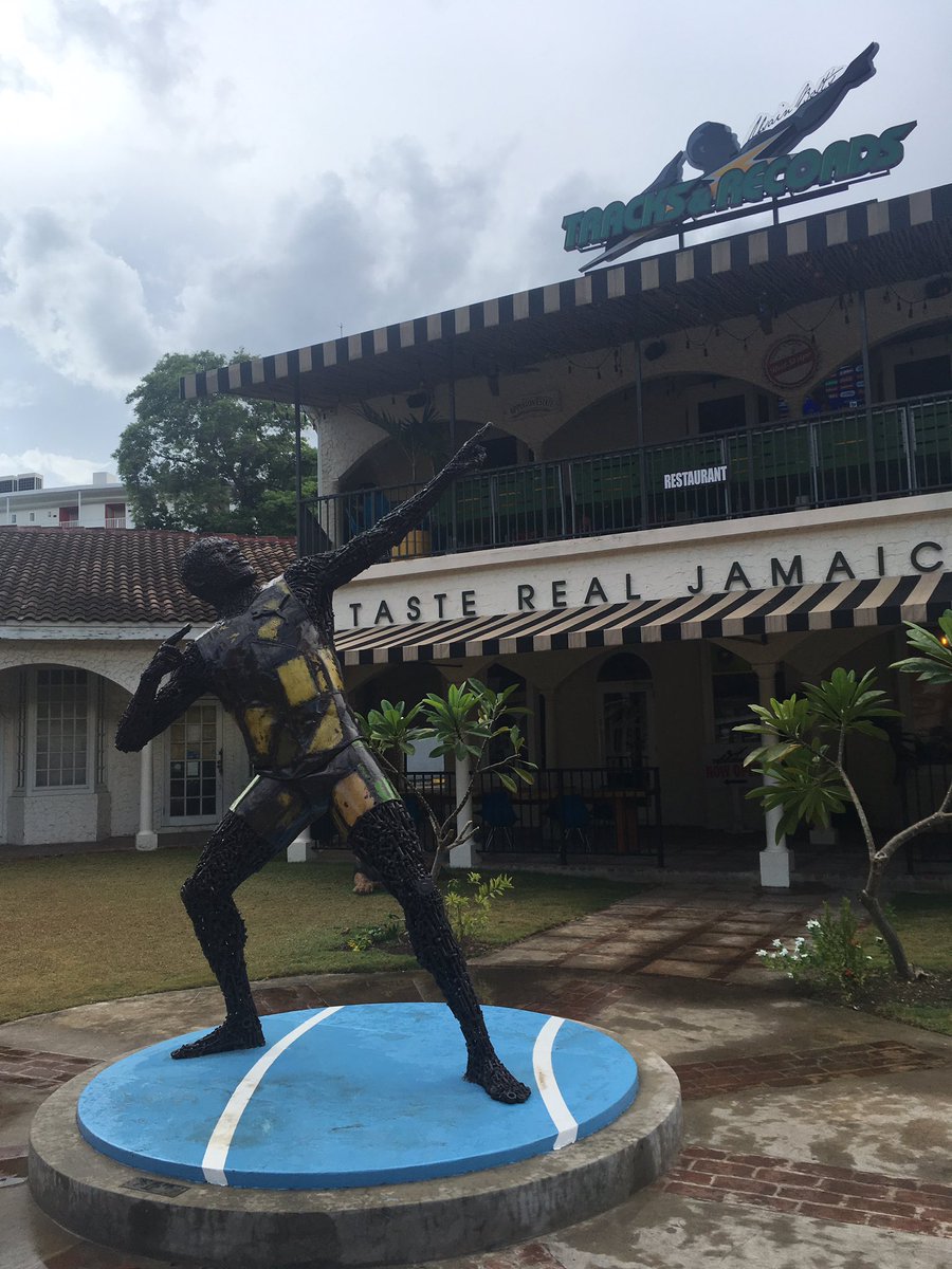 KBrennan1b's tweet image. At the age of 7, a little would-be sprinter said “yes he’s quick but I could beat him!”😂 after a few years and his first visit to Jamaica he’s a bit more realistic @usainbolt  #tracksandrecords