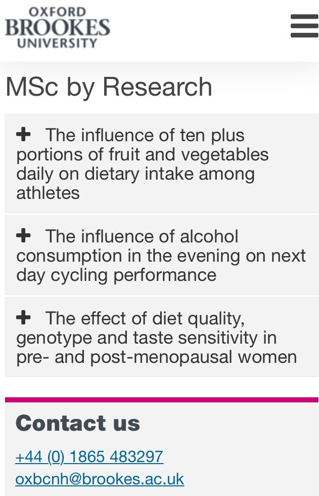 OBU_Nutrition's tweet photo. We have great news to share!
3 MSc by Research projects are now available @OXBCNH for September. Come &amp; join our amazing team.

Full details here👇

https://t.co/n4oooV6WU0

Closing Date: 2/8 @ 12noon 
Interviews: w/c 11/8 
Start Date: 16/9
#WeAreBrookesNutrition https://t.co/r6C3OK8yQ0