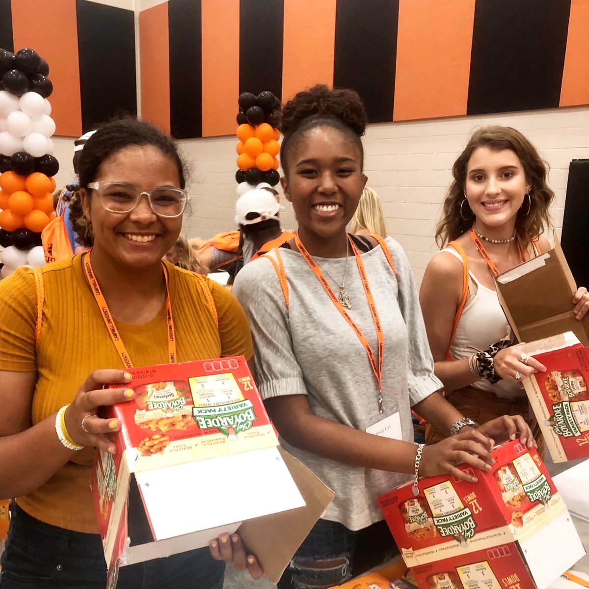 <a href="/campbelledu/">Campbell University</a> students give back to the community by packing food to help feed children across the county who may not have an adequate food supply on the weekends. 

We are proud to be part of an institution that encourages service as early as orientation #CampbellReady2019