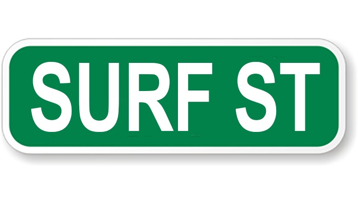 KeatonPatti's tweet photo. Places near the beach always have such fun street names. https://t.co/QtRZCgDzwI