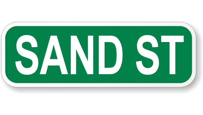 KeatonPatti's tweet photo. Places near the beach always have such fun street names. https://t.co/QtRZCgDzwI