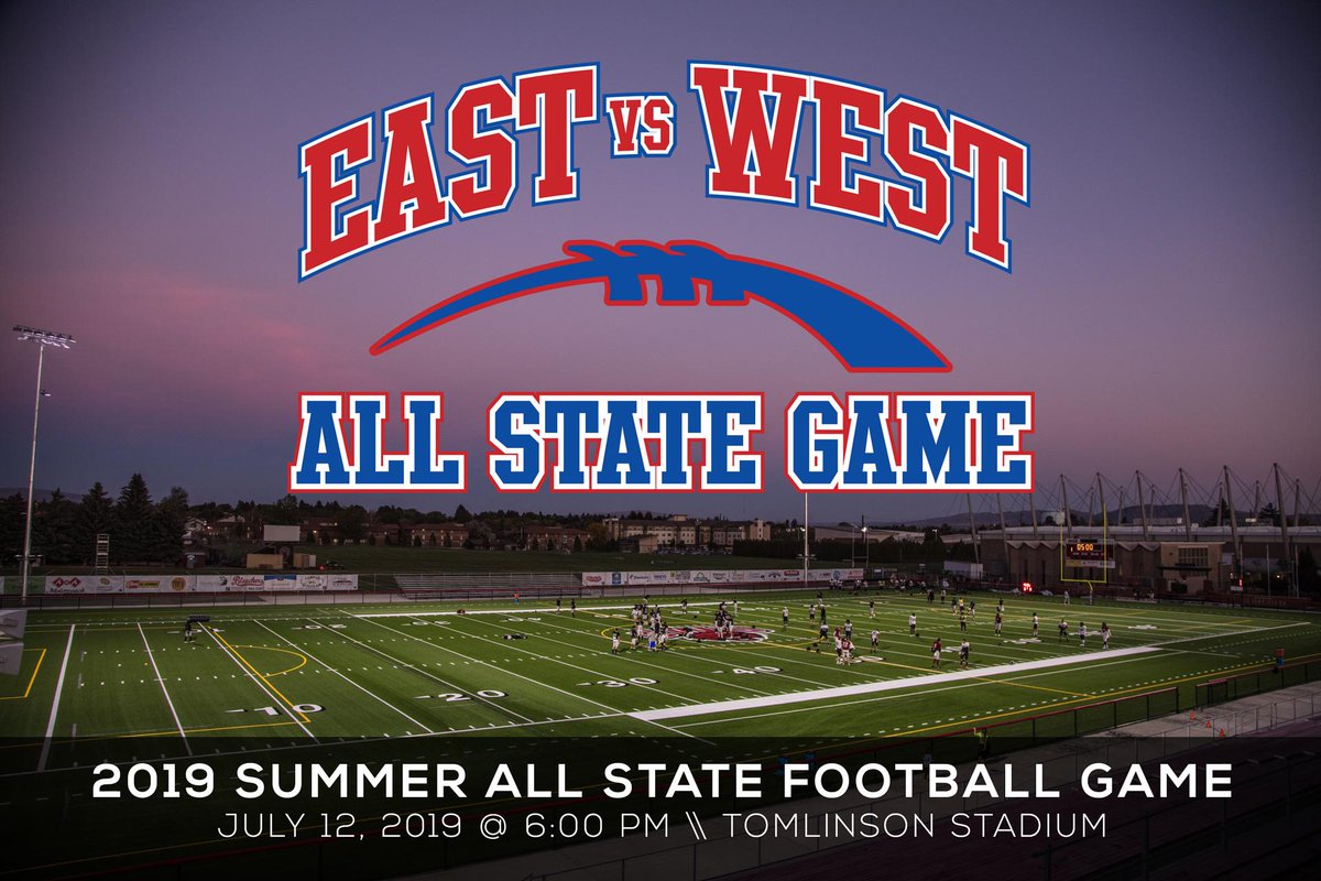 For the first time ever, CWU will host the annual 3A/4A East vs. West All-State High School Football Game inside Tomlinson Stadium! Kickoff is set for 6 p.m. tonight! #ReignCrimson