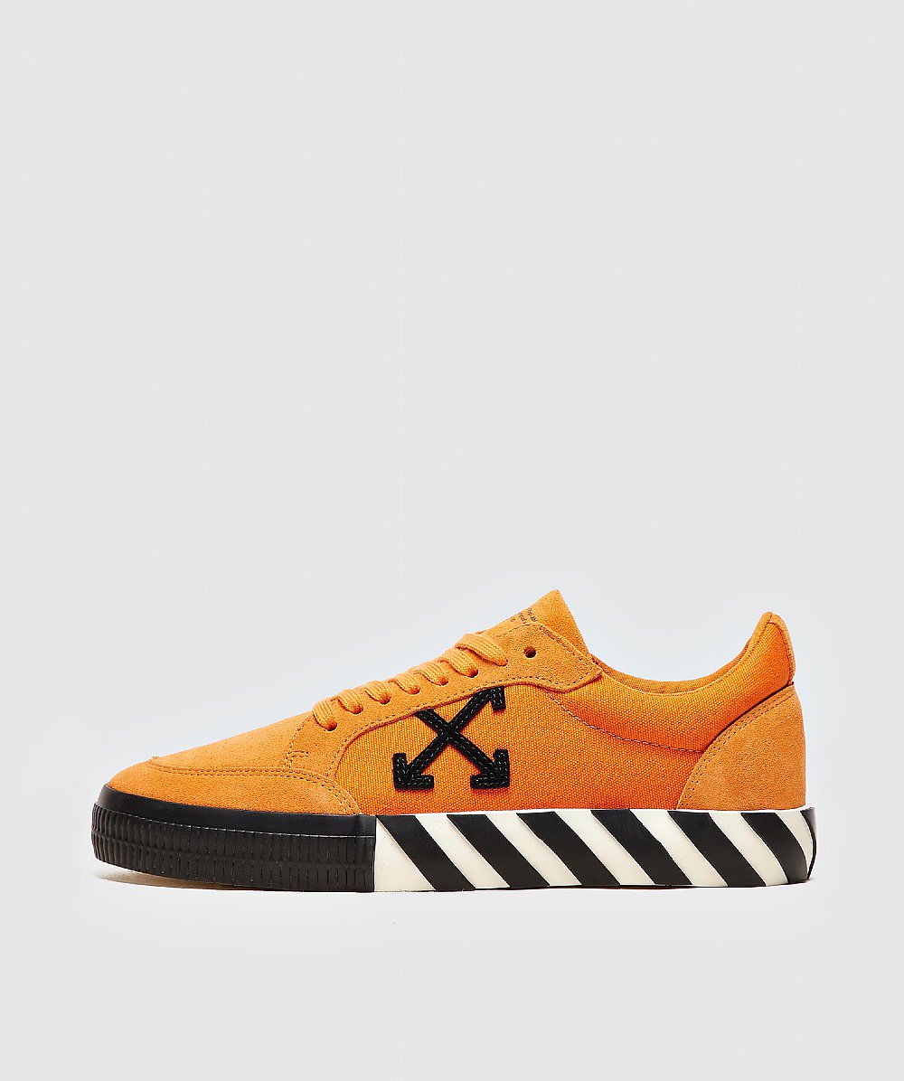 off white vulcanized low orange