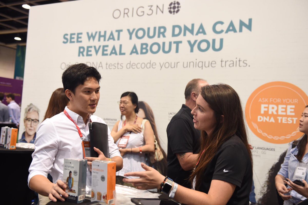 Orig3n's tweet photo. Thank you to @RISEConfHQ & everyone that visited our booth to learn more about us!
#Orig3n #Rise #HongKong #DNATests https://t.co/uF21aAFrfd