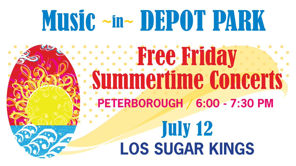 GFA is a proud sponsor of Music in Depot Park, FREE summer concerts in Peterborough, NH! Los Sugar Kings will be preforming tonight from 6:00 - 7:30. Come out and enjoy some great music!
#Summer #Concert #BetterBanking