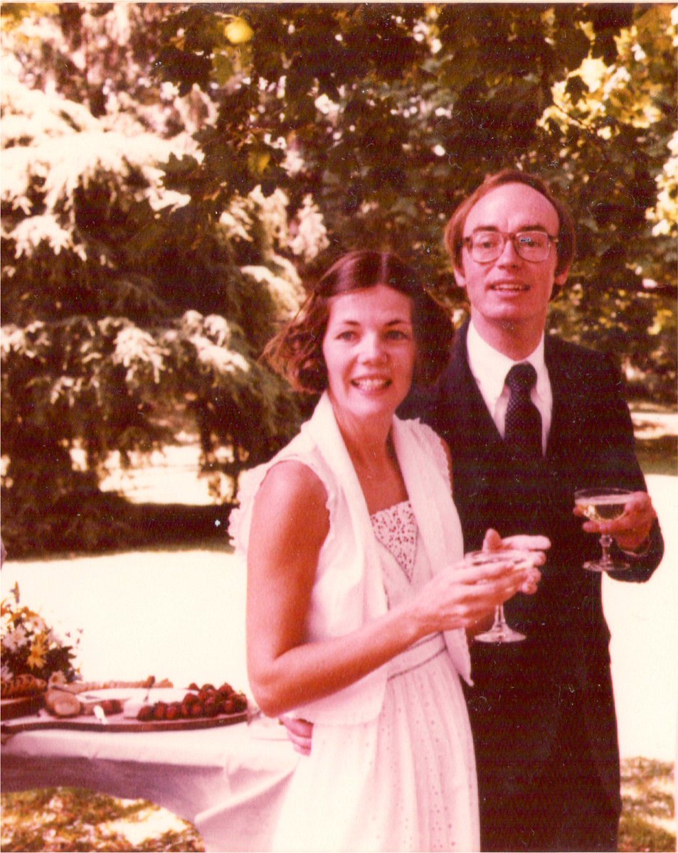 It made me think about my family, too, how my mother would work her grocery list to squeeze out every last nickel. In that moment, I knew Bruce and I would be bound to each other forever. And when I proposed to him, he said yes. Happy anniversary, Bruce! I love you.