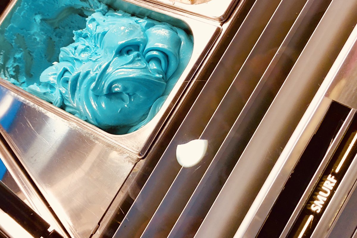 alanjtait's tweet photo. #OutOfStudio #Amsterdam #SmurfIceCream https://t.co/BkkSnvXpl7