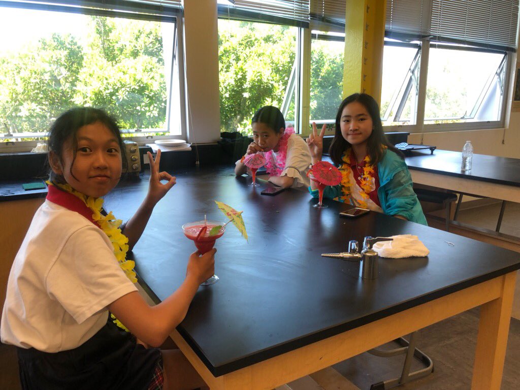 MrsKerkotchian's tweet photo. Week 3 of Cooking in Summer Adventure culminated with some delicious treats. Students explored Latin-American cuisine and enjoyed tasting the variety of food. 🥘🍮🍹#culinaryexperts #cookingskills #cheerstoourchefs @SMMUSD @CenterAEC @smedfdn https://t.co/nnxRA774Un