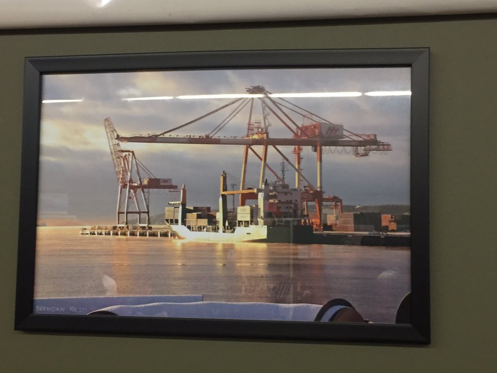 Mr_Crane_hfx's tweet photo. Always a good feeling when I see my pictures on the walls on the hiring hall. #talentedhands https://t.co/shoZP7NXT2