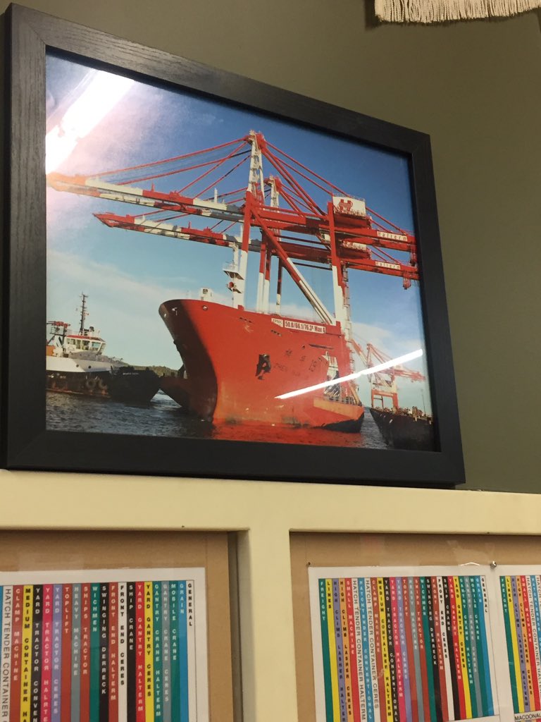 Mr_Crane_hfx's tweet photo. Always a good feeling when I see my pictures on the walls on the hiring hall. #talentedhands https://t.co/shoZP7NXT2