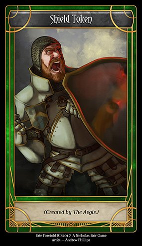 FateForetoldCG's tweet photo. @KumoriArashi Hey Kumori, apologies for the delay in the reply; we've been deep in R&amp;D for the past few months. Tokens can be anything you want: a coin, a die, or a scrap of paper. Our backers from Kickstarter and early orders received token cards, which look like this: https://t.co/z1qmmEFJqL