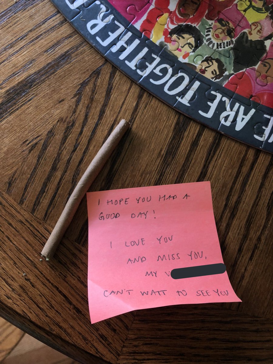 disorderedv's tweet image. My girlfriend left me this to come home to 💓 gonna smoke and eat some popcorn!!