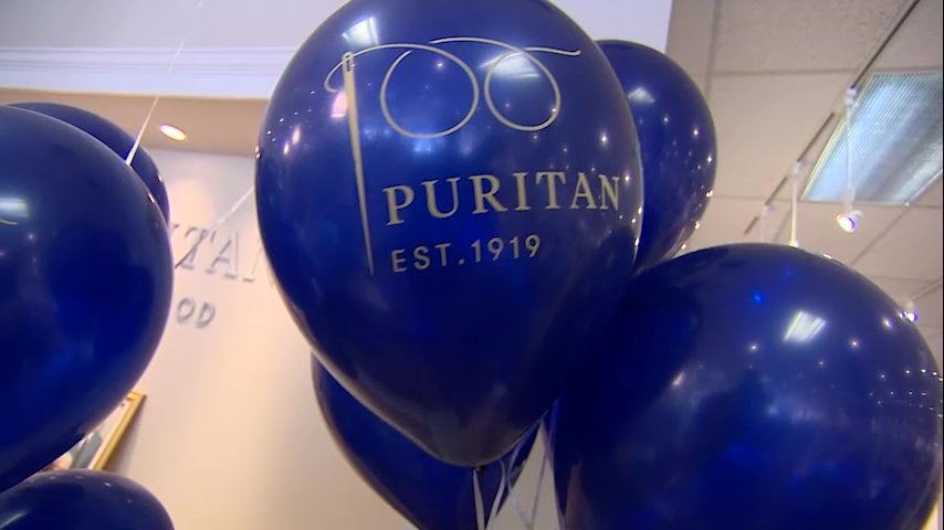 Chronicle5's tweet photo. What started out as a men and boys shop - even selling Coast Guard gear - is now a Cape Cod institution celebrating 100 years of selling to the whole family @PuritanCapeCod "Retail really has to be in your blood" #triedandtrue @ErikaWCVB @anthonyeverett @shaynaseymour 7:30 #wcvb https://t.co/g5j1sV9olq