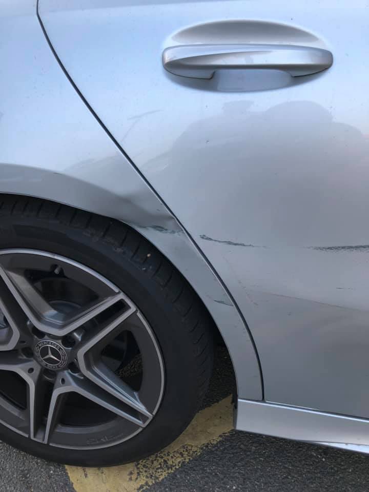 Someone hit my car today around 4pm in the co op car park Stanway. If anyone has seen this incident occur or knows anything please let me know. RT❤️