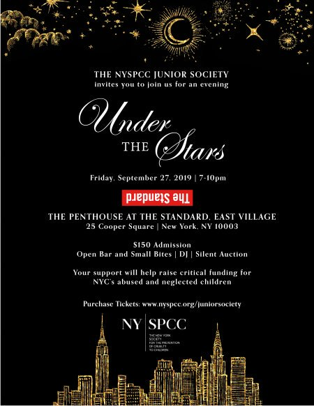 3. Last night  #QAnon cited  #Epstein arrest in NYC, "Watch NYC", & "Watch CA". NYSPCC is hosting this fund raiser at NYC Standard Hotel in Sep. Go figure. Under the "Stars"?  #Q  https://twitter.com/DocRock1007/status/1119069289590472704"Their symbols will be their downfall." #FavoritePedophiles