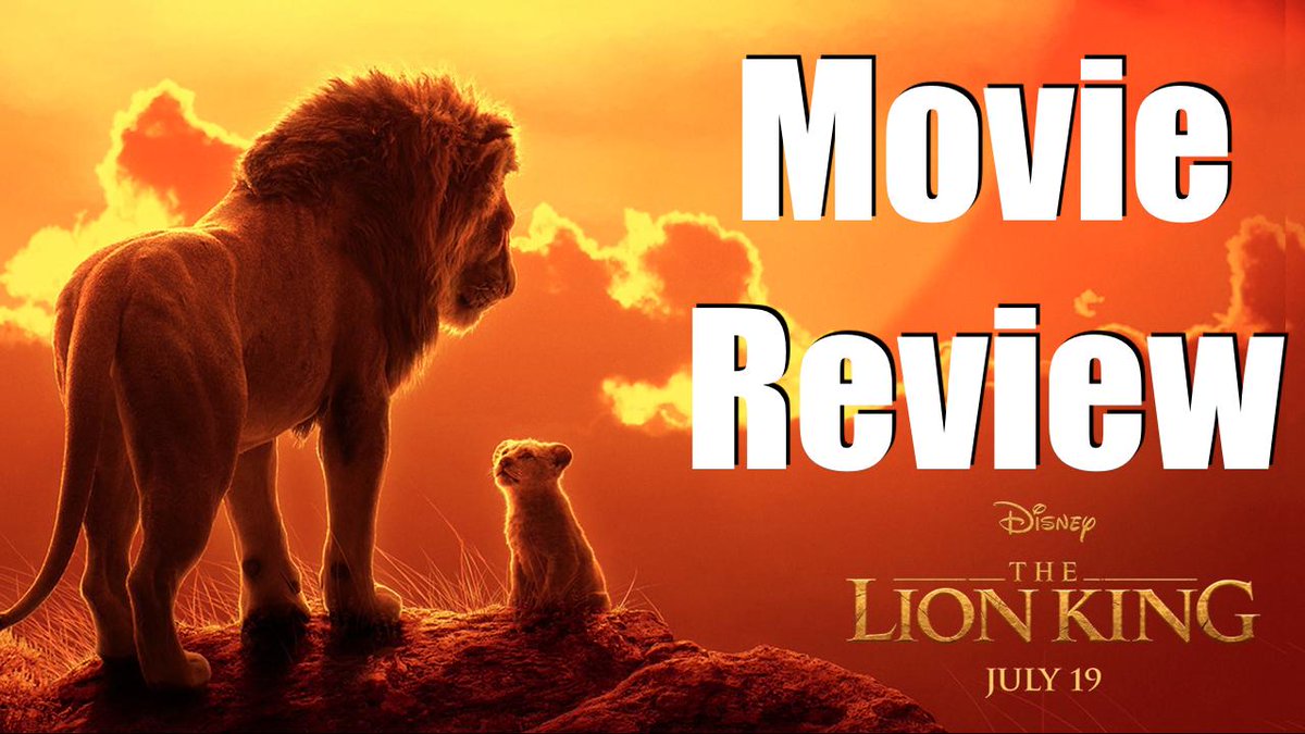ChasingCinema's tweet photo. Our official review of THE LION KING is now LIVE: https://t.co/8Ia3A7FQ90 #TheLionKing #LionKing #HakunaMatata https://t.co/zEXVp9qcu4
