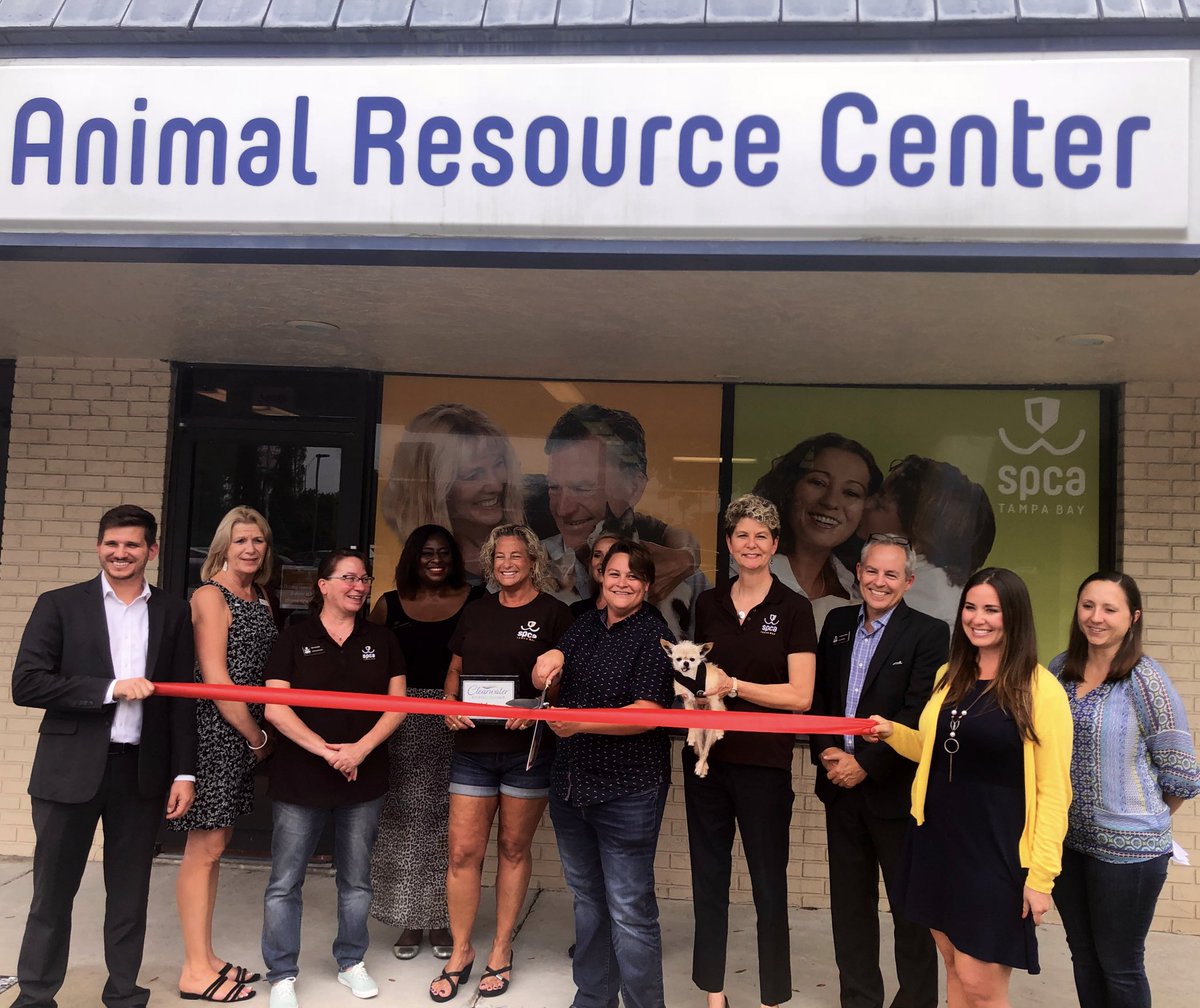 ChappellRoberts's tweet photo. A great day with @SPCATampaBay as we celebrate the opening of the new Animal Resource Center in Palm Harbor! #pawsforapplause #spreadthehumanimality #humanimality https://t.co/mchzbsWjZk