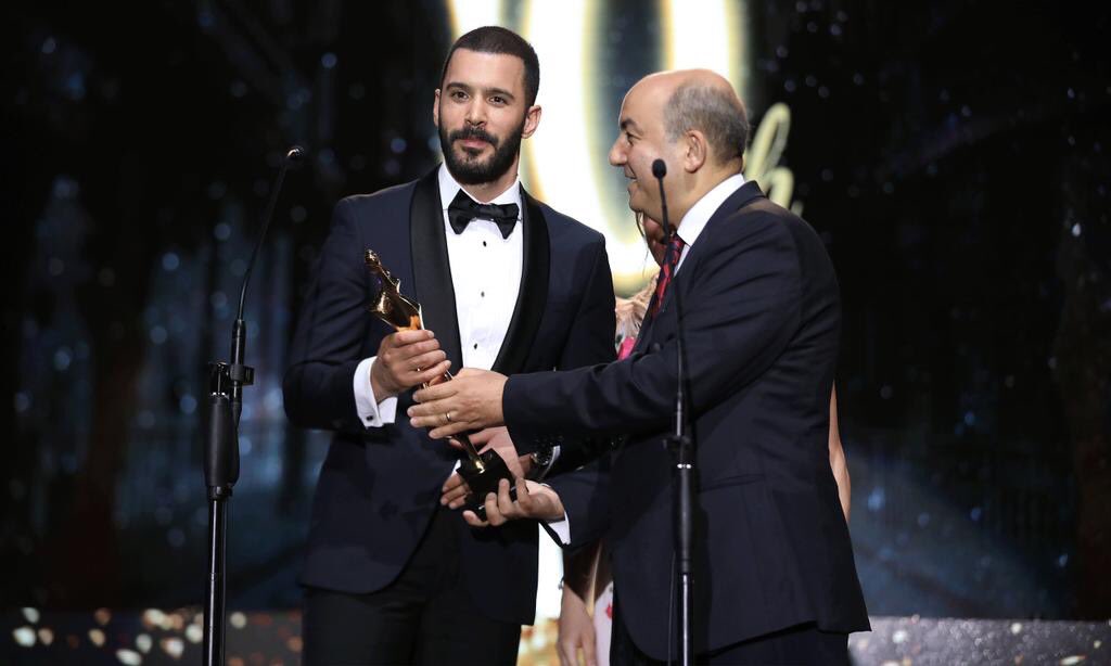 Barış Arduç ‘En İyi Uluslararası Aktör’ ödülünü alırken ✨ #BarışArduçBiaf2019 #BarışArduç
