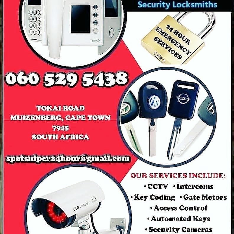 SpotsniperL's tweet image. Are you in need of a locksmith CONTACT US NOW!!!! 0605295438 ALL AREAS IN CAPE-TOWN spotsniper.co.za
