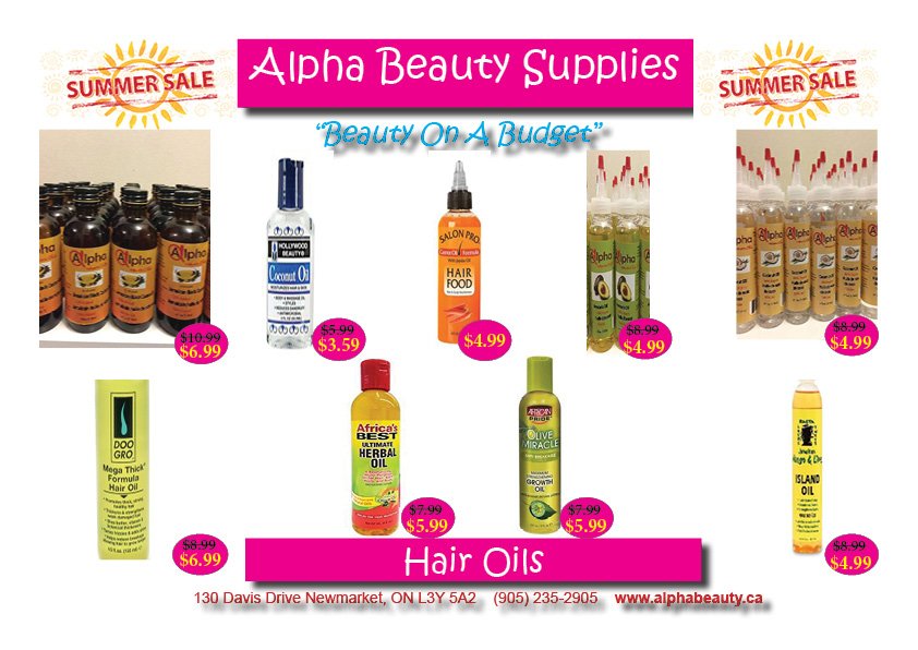 alphabeautysup1's tweet photo. Alpha Beauty Supplies is moving online August 1st 2019. All products on sale up to 50% off.
All the Hair Oils you need on sale!!!
#hair #oils #sale #online #instore #beauty #beautysupply https://t.co/GJyL3QLW1Y