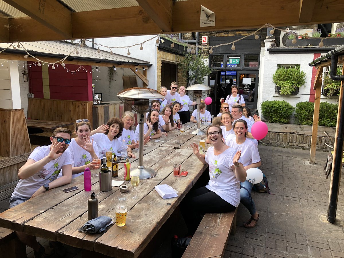 TeamUsborne's tweet photo. And this is Becky signing off for the night... Thank you, London, Oxford, Wolverhampton and Regensburg. You are truly incredible. Thank you to all the ramblers for your enthusiasm, fundraising and brilliance. Go, Team Usborne - and here’s to raising lots for @SSChospices https://t.co/8YxH70Lg4G