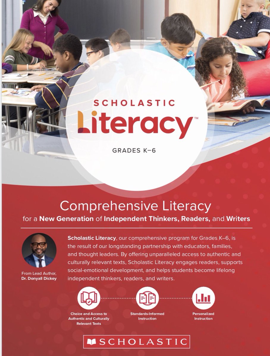 DonyallD's tweet image. Have you heard about Scholastic Literacy? It’s NOT a game changer, it’s a NEW CATEGORY of teacher resources for literacy development k-6. @ScholasticEd @Scholastic #equitableaccess #allchildren