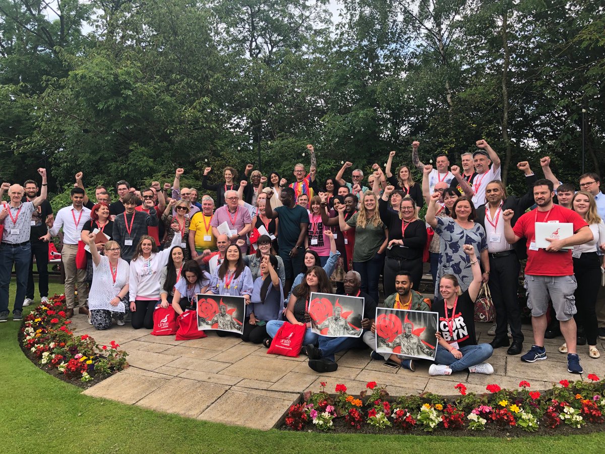 SteveT_Unite's tweet photo. A fantastic #UPS19 in Durham great people doing great things collectively for the good of us all! I’m so proud of them and thanks for the opportunity to discuss our #UnityOverDivision strategy to defeat the far right @unitetheunion https://t.co/gqAtt3p9ml