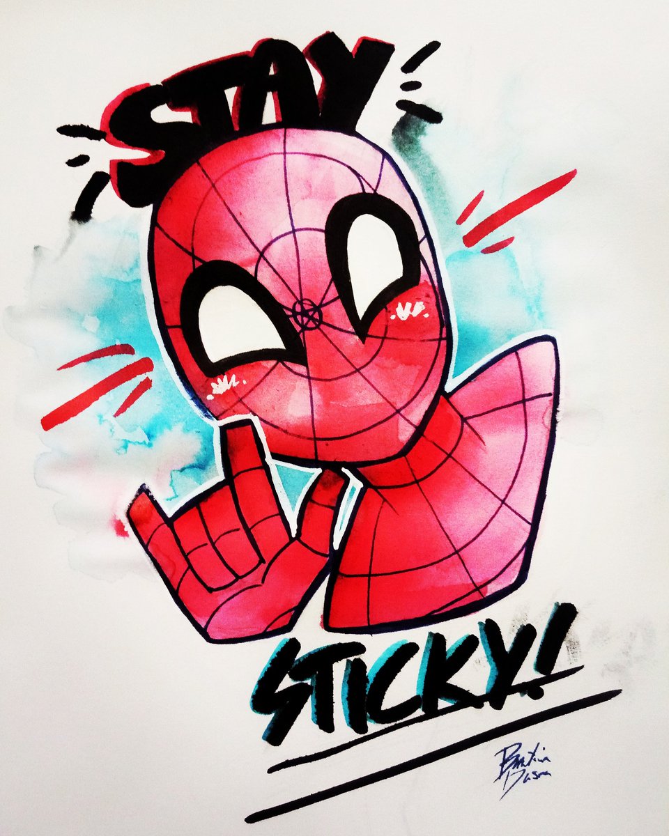 This movie was nothing but joy! Stay sticky, everyone!

#SpiderManFarFromHome #SpiderMan #staysticky #fanart #messydoodle