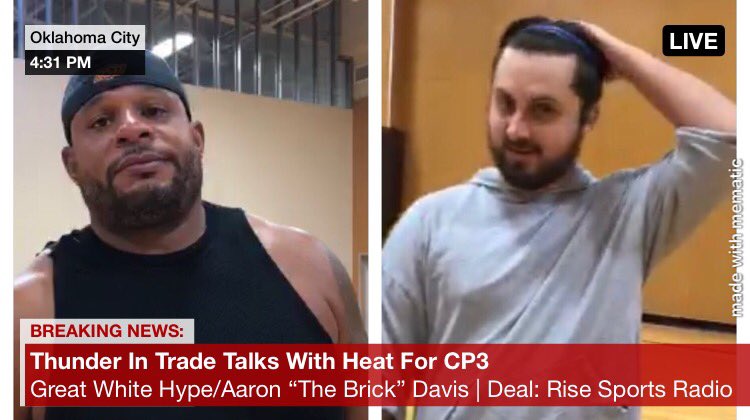 Mario_Holla's tweet image. #bangorbust Deal worth a rise in sports radio ratings! However, you guys can NEVER leave OKLAHOMA! Best Sports Radio in the Nation!! 107.7/107.9 @FranchiseOK @AllmericanMayes @Colby_Daniels @MrDavis1077 👀👀👀 #wojbomb